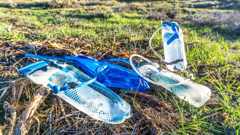 hydration bladder - while there are bladders of all shapes and sizes, there are a few...