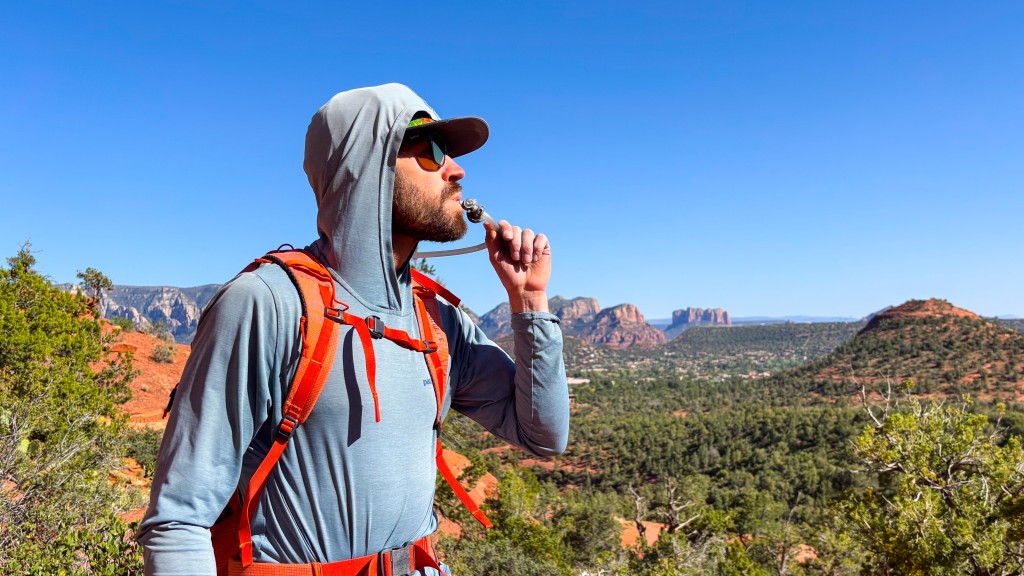 hydration bladder - we loved field testing these hydration bladders, dragging them...