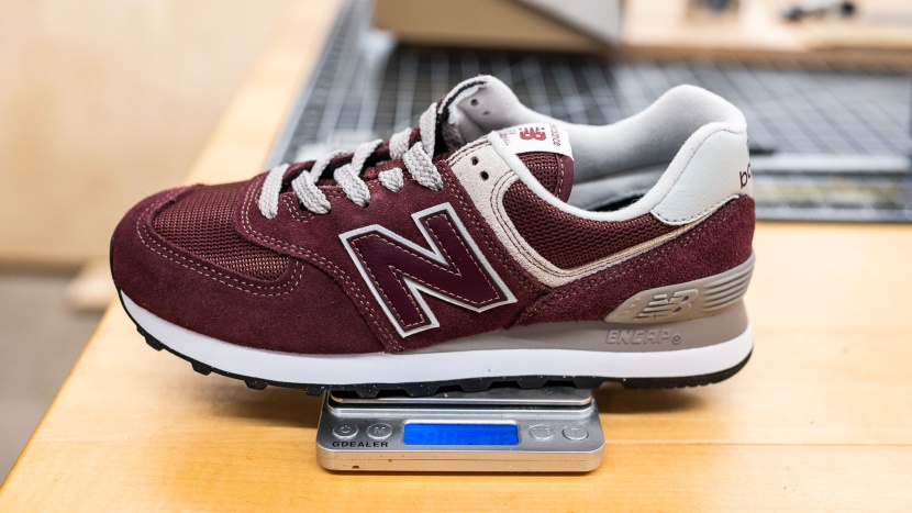 new balance 574 core for women - we confirmed the weight of these shoes in our lab, and though they...
