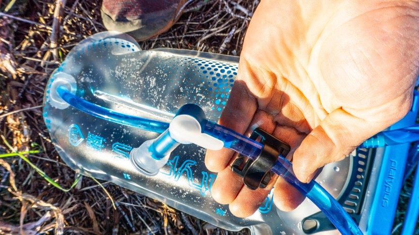 hydration bladder - we greatly appreciated the generous size of the platypus big zip evo...