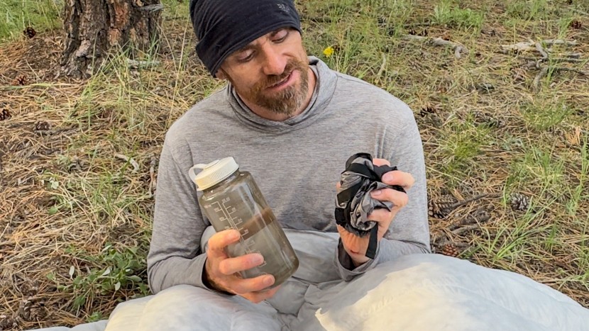 the ultralight sheet wouldn't take up too much space or weight in...