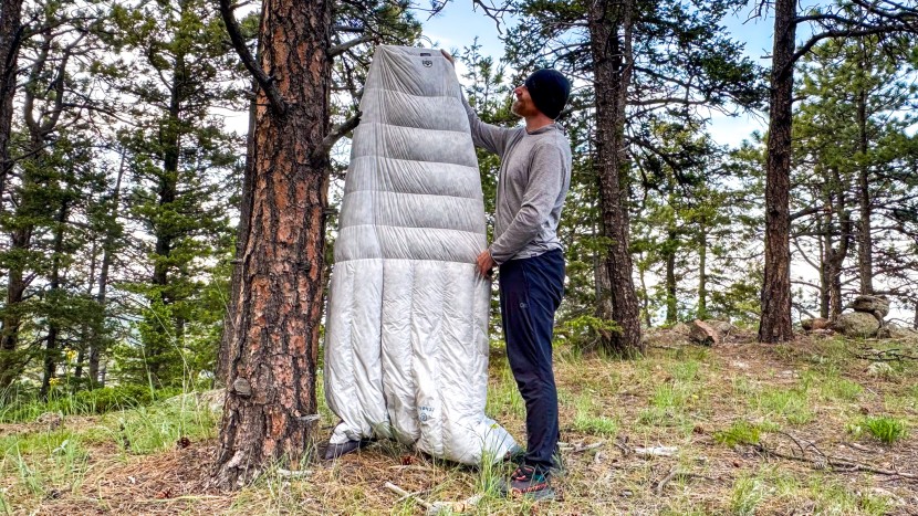 ultralight sleeping bag - the zenbivy muscovy 25 is spec'd for sleepers between 5'8" to 6'2"...