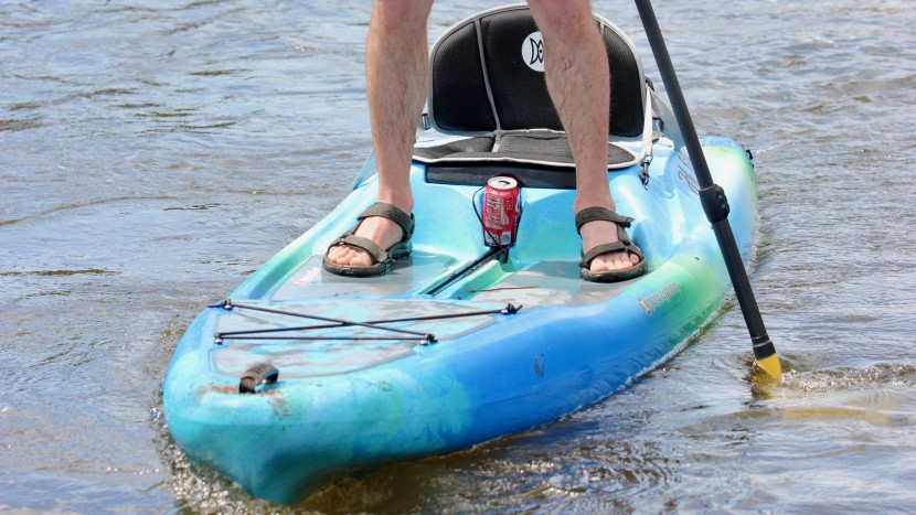 perception hi life 11.0 - the reach and leverage you gain when stand-up paddle boarding make...