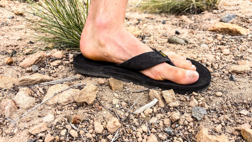 teva mush ii - we found these to be a comfy pair of flip flops, and the quick-mold...