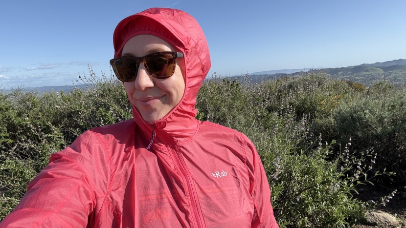 wind breaker jacket womens - the hood on the rab vital hoody combines a secure, elastic rim and a...