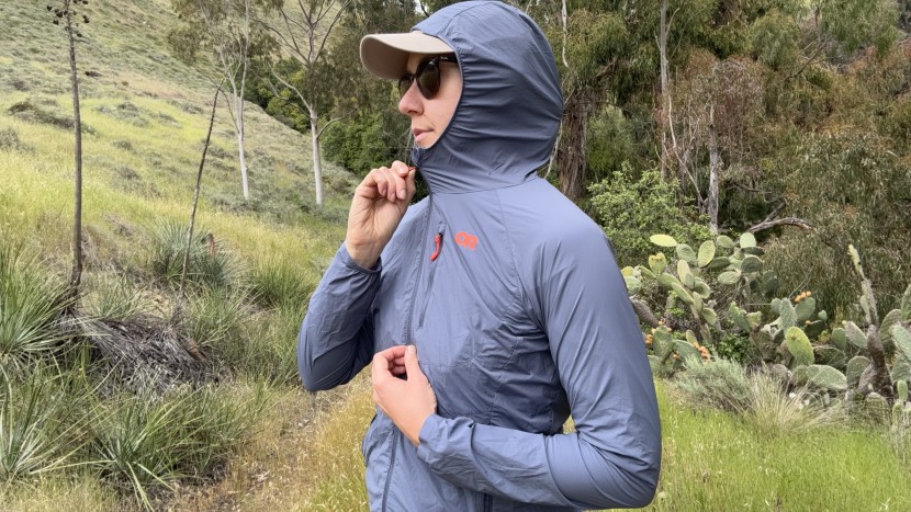 wind breaker jacket womens - the or shadow has flexible and comfortable fabric and an elastic...