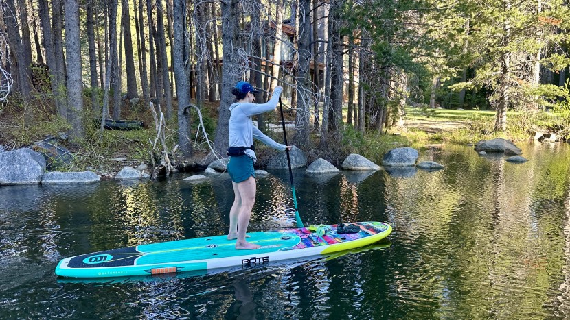 bote breeze gatorshell - testers felt comfortable standing on this board for long periods of...