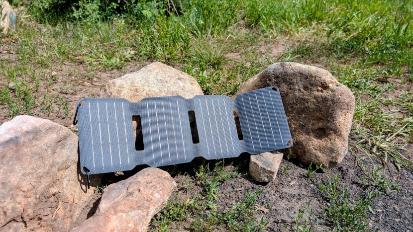 flexsolar e10 mini - the e10 mini has four panels that create an impressive amount of...