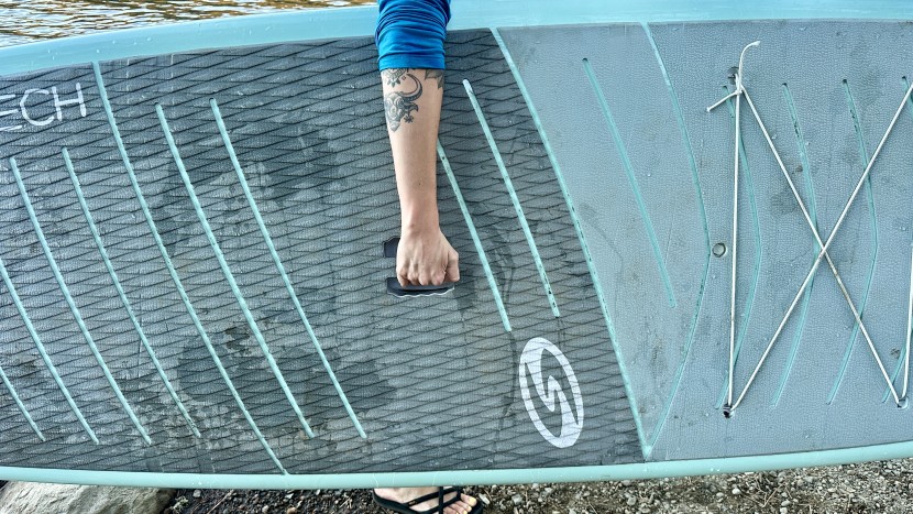 surftech lido utility armor - we really appreciated how comfortable and deep the carrying handle...