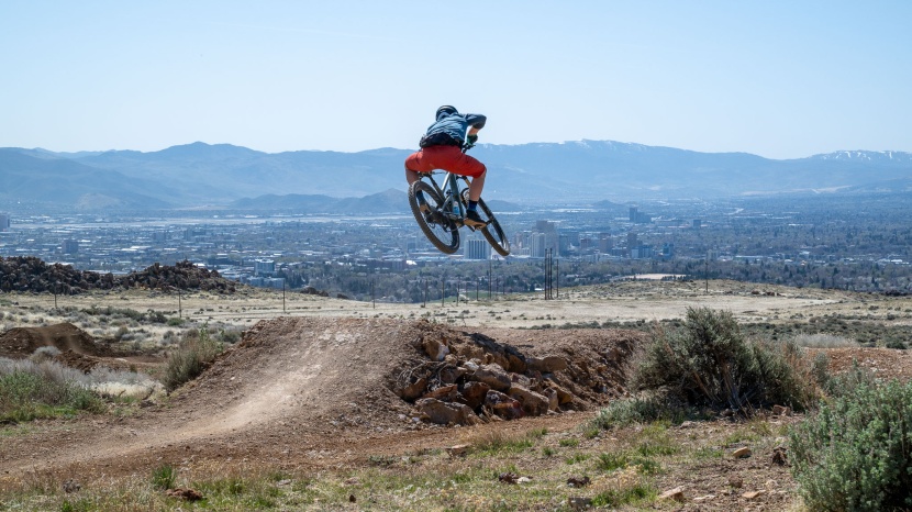 oneup clip pedals - confident and secure in the oneup clip pedals.