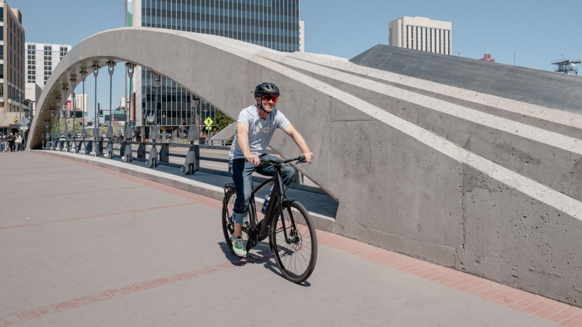 electric bike - "it doesn't feel like an ebike, it's just a bit easier."