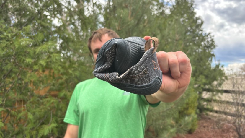 wildling arnow - the arnow was one of the easiest to roll up during our twist tests.