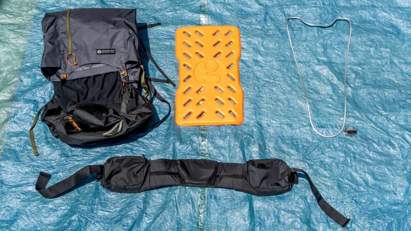 the gossamer gear gorilla 50 is reasonably modular, with the back...