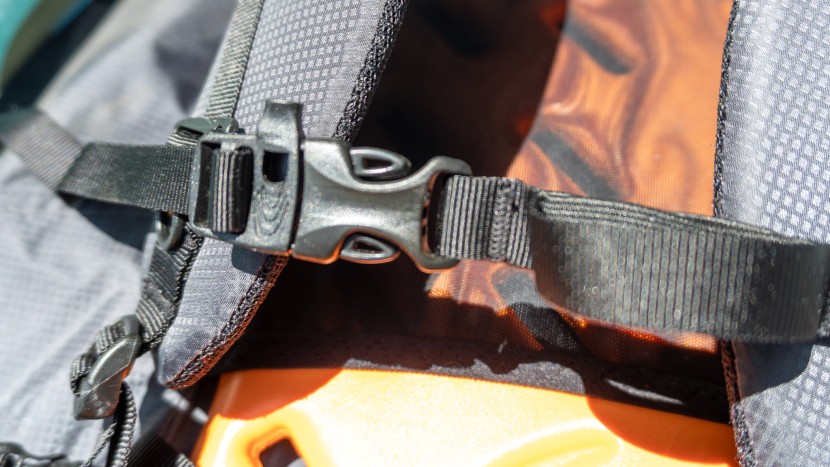 the sternum strap does have an embedded whistle!
