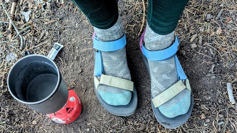 sandals - sandals with socks? sometimes it's nice to have a sandal that allows...