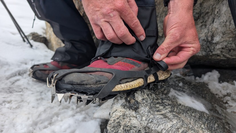 full-length gaiters require a longer attachment process, which often...