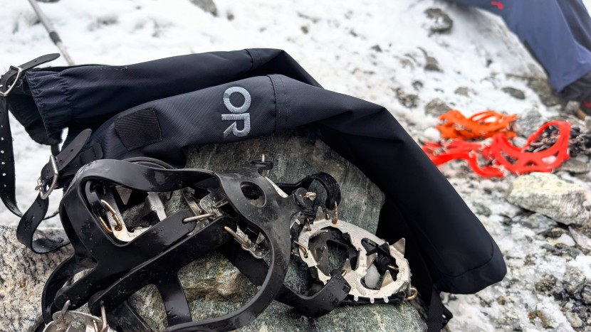 gaiters - the or rocky mountain high gaiters are thin enough to be breathable...