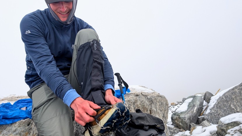 gaiters - gaiters should be comfy and easy to move in, be it walking...