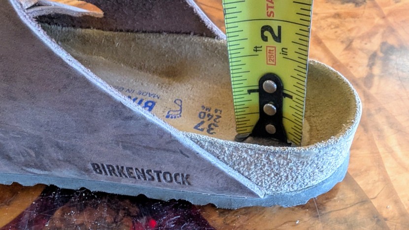 the stability in birkenstock's structured footbed isn't just a happy...