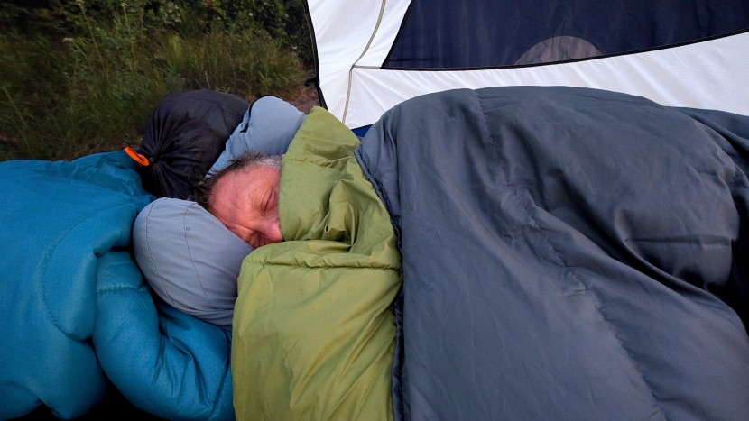 a chilly early morning at camp in utah's rocky mountains &mdash; perfect...