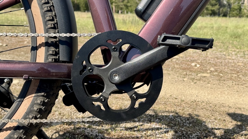 an excellent choice of drivetrain for this bike.