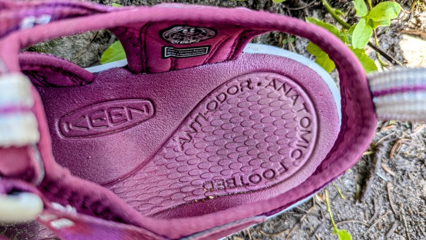 without any velcro adjustment, pulling on the tight-fitting newport...