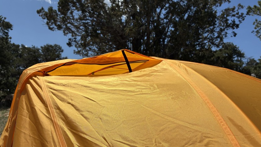 rei co-op trail hut 2 - we appreciated the two ventilation points on hot days.