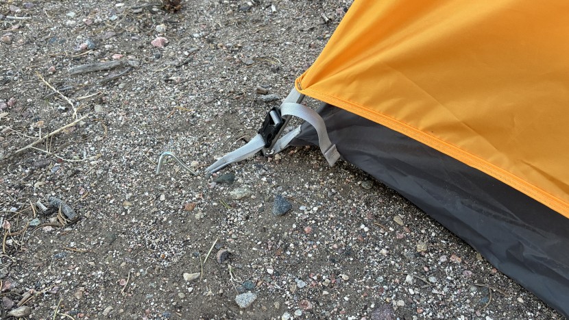 the stakes held well, but we worried about their ability to...