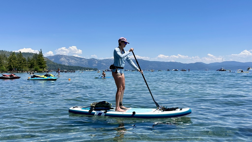 roc polar outdoor - a decent board for a lowkey lake day.