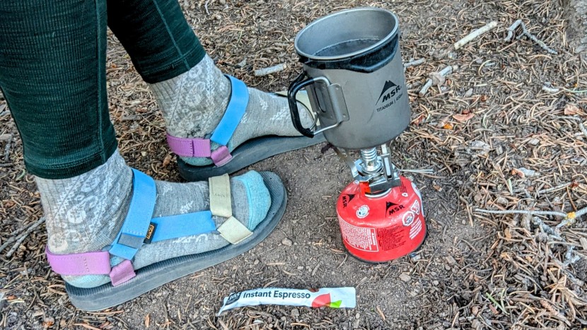 teva original universal for women - these couldn't be simpler to adjust with their huge velcro straps.