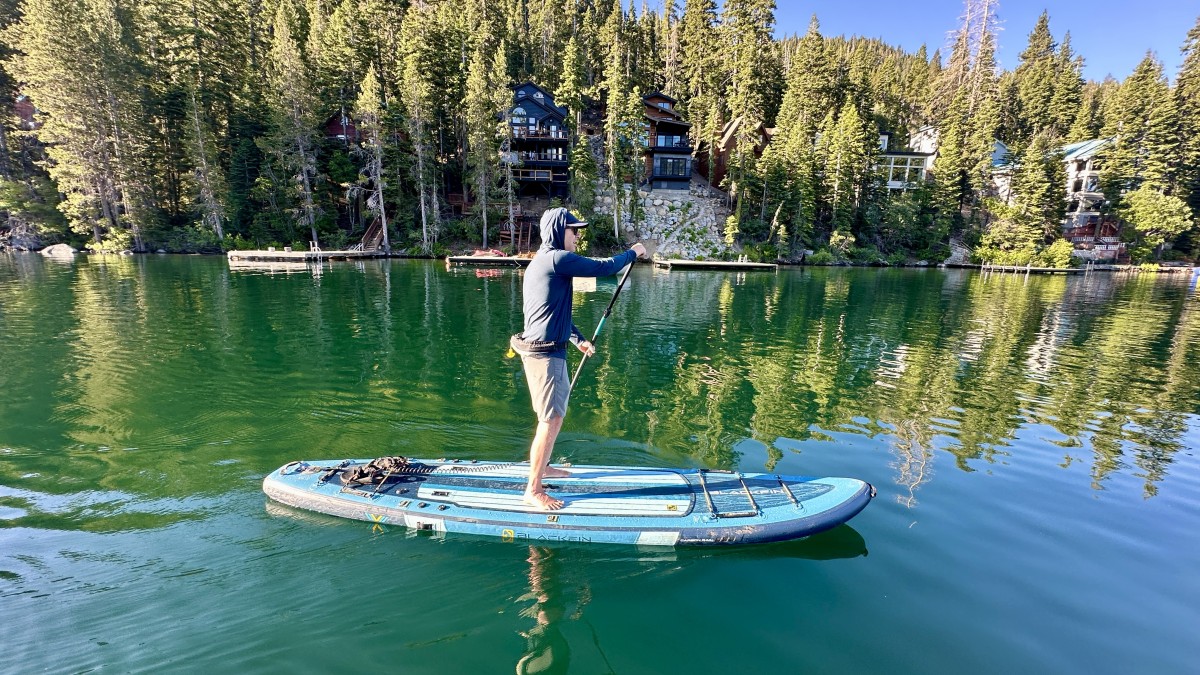 iRocker Blackfin Model V Review (This board quickly became one of our go-to SUPs.)