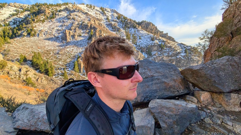 sunglasses mens - curved lenses and wider side arms that wrap the face are generally...