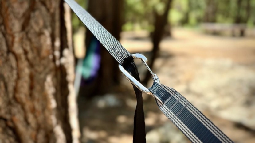 hammock - many hammocks come equipped with aluminum or stainless steel...