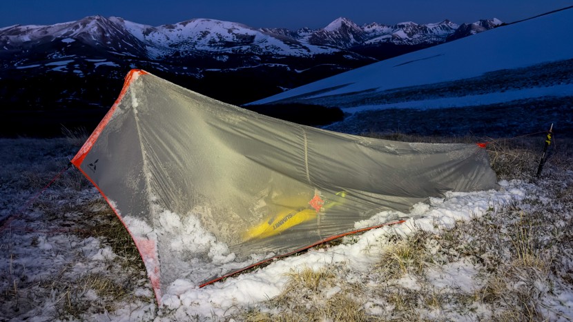 we found ourselves in a surprise late spring storm, coming out in...