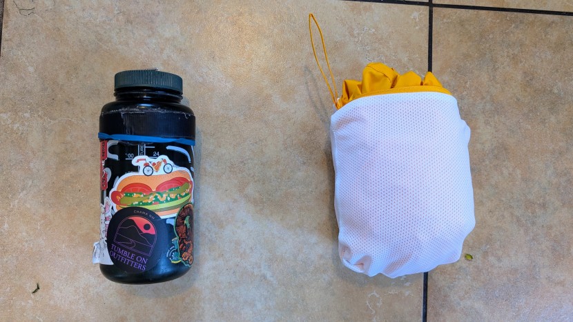 wind breaker jacket - the champion stadium packable's stuff sack pocket is lined with a...