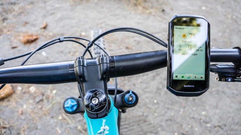 garmin edge 1050 - it was relatively easy to initiate our first ride with the 1050, and...