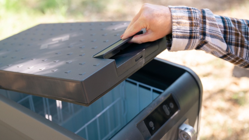 dometic cfx5 45 - the cfx5 is quiet enough that it's hard to tell if it's on without...