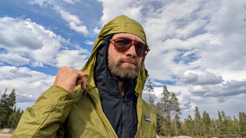 we lose most of our body heat through our head, so using a hood can...