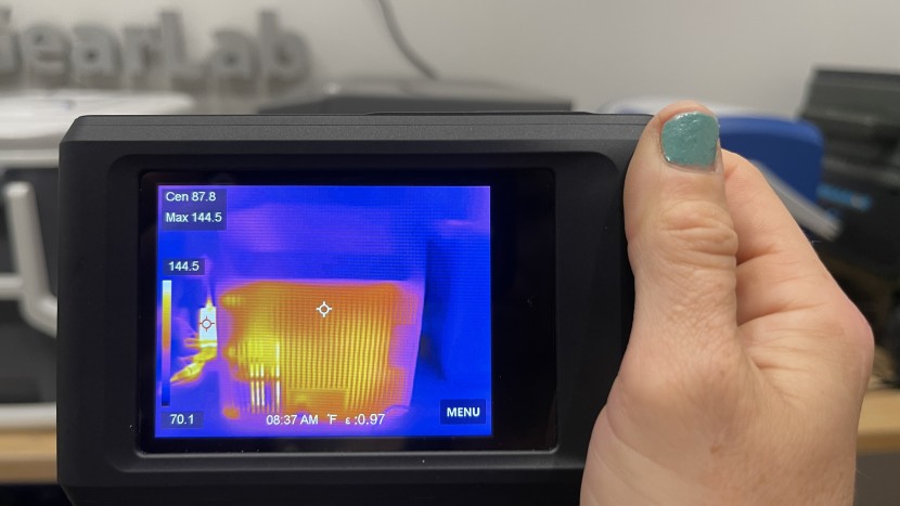 using a thermal camera to monitor every cooler was one of the many...