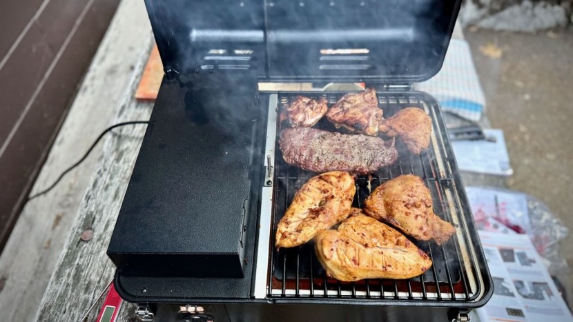 traeger ranger pellet - minus some hot spots located in the back of the grill, the heat is...