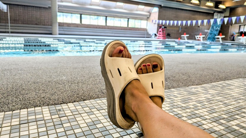 sandals - slide-ins are great for a variety of activities, especially lounging...