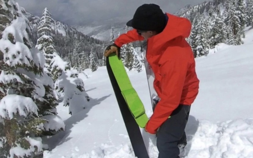 splitboard skins - the voile hyper glide skins are relatively easy to attach to your...