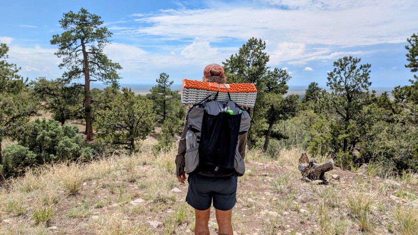 nemo switchback - even though it can fit inside a pack, it's also nice to carry it on...