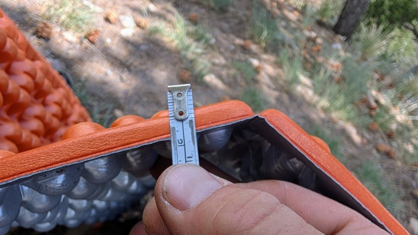 sleeping pad - although they are minimally thick, closed-cell foam has an...