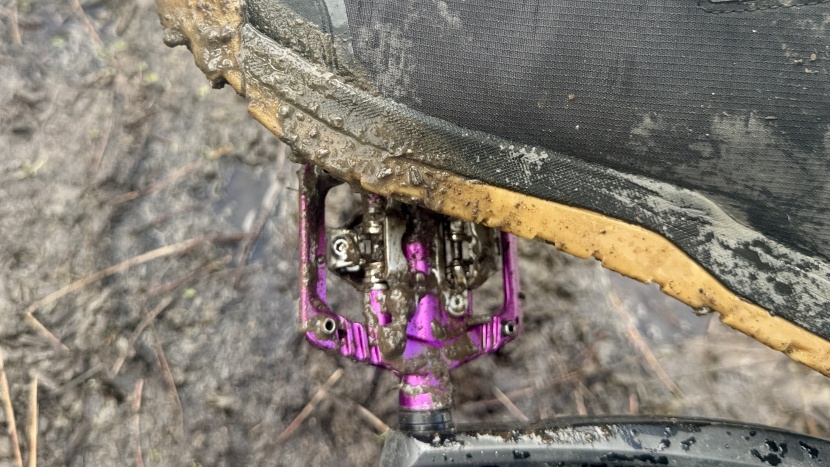 mountain bike pedals - flat pedal stability with the security of clipless, the aptly named...