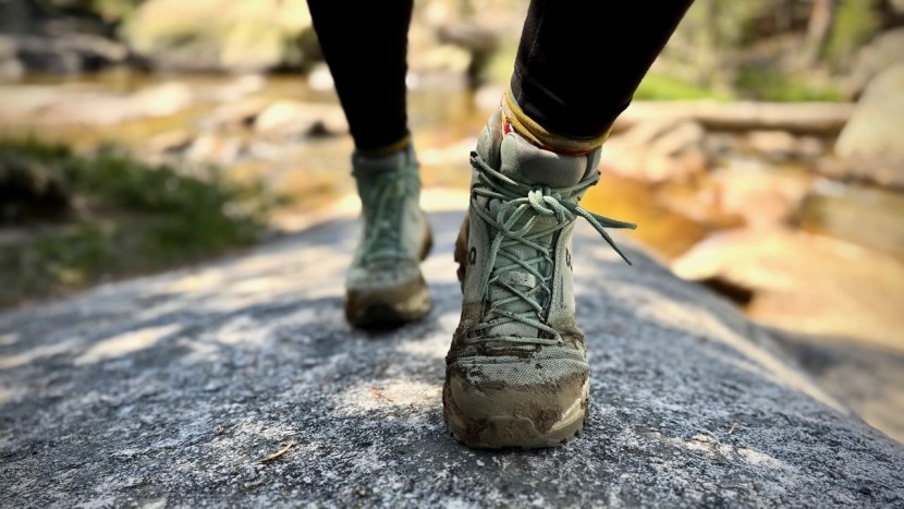 on cloudrock mid waterproof for women - while the cloudrock only features one ankle cuff, it is sufficient...