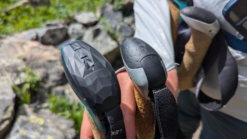 leki cressida fx carbon - we appreciate the rounded top of the cressida (left) and its tilted...