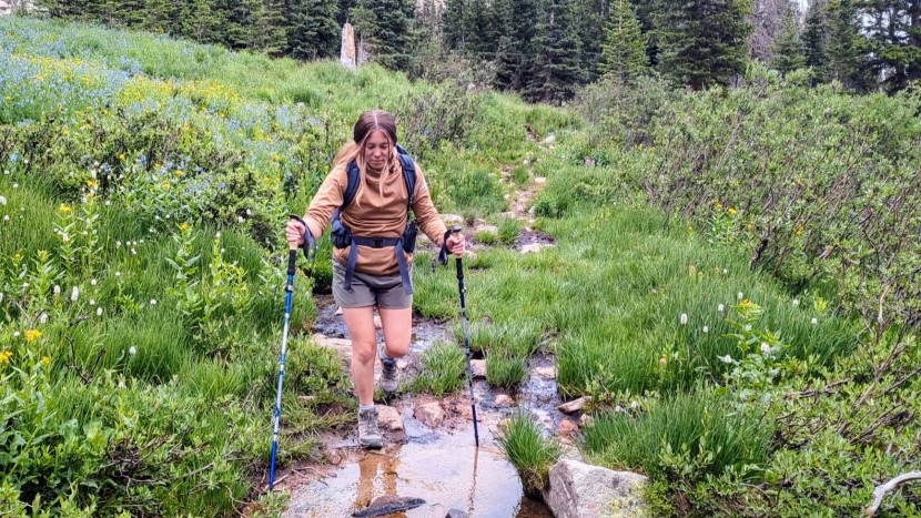 trekology trek-z 2.0 - our female testers appreciated how the ergonomic fit of the cork...