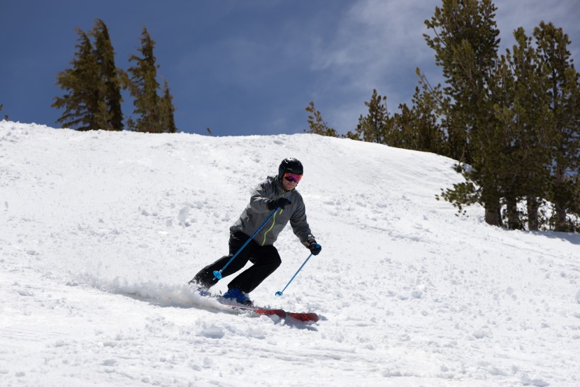 rossignol arcade 88 - although the vibration-dampening positively affects off-piste...