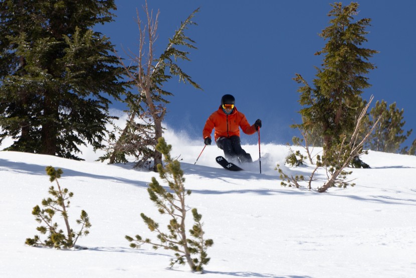 we test these skis throughout the season to make sure they receive a...